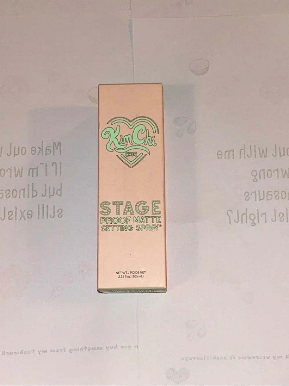 KimChi Chic Beauty Stage Proof Matte Setting Spray